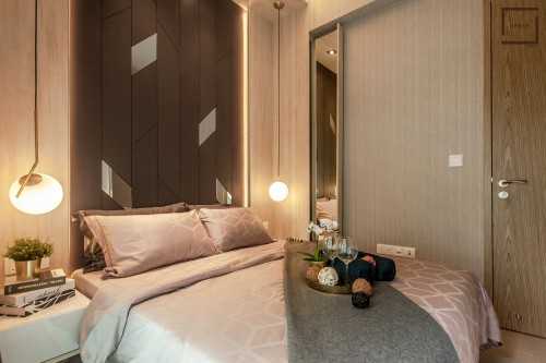 Contemporary Bedroom at Roots Condo @ Transit Road