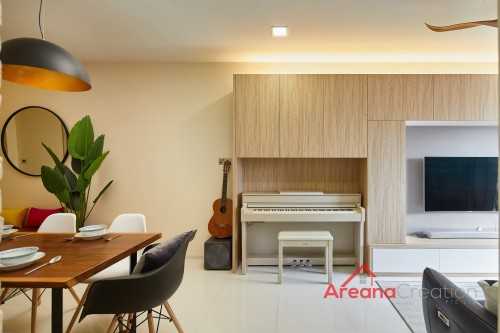 Modern Living Room at The Wisteria