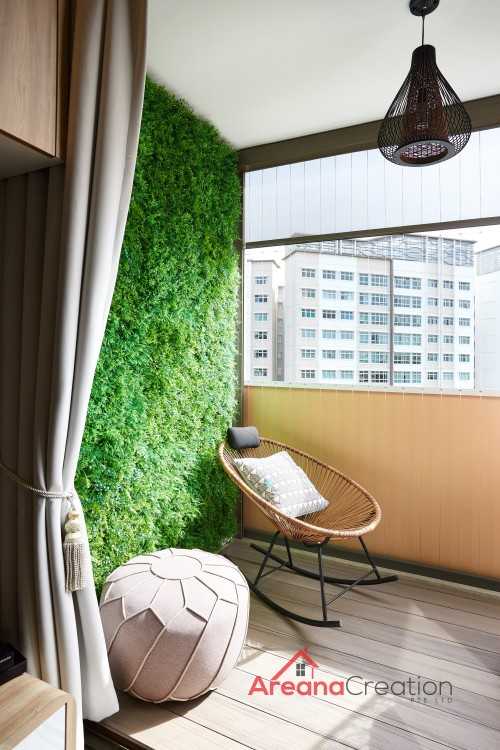 Modern Courtyard at The Wisteria