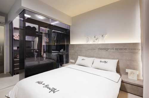 Scandinavian Bedroom at Punggol | Waterway Sunray