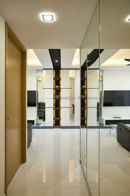 Modern Living Room at Jurong West | Westwood Residence