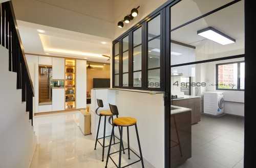Contemporary Kitchen at Hougang | 222 Hougang