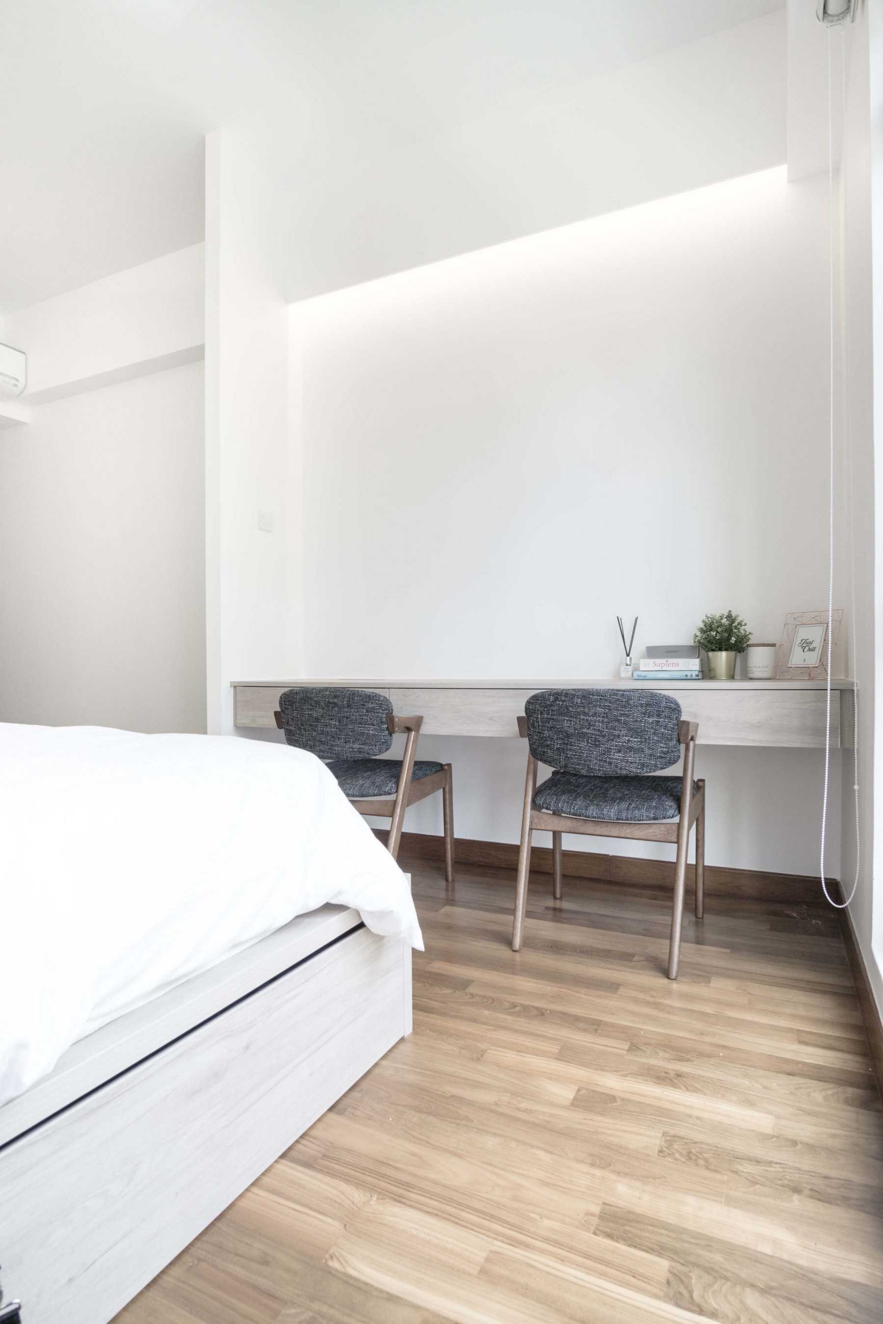 Modern Bedroom with Wardrobe and Sideboard