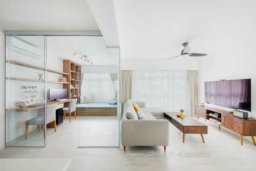 Modern Living Room at Telok Blangah | 70C Telok Blangah