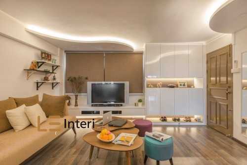 Contemporary Living Room at Bedok South