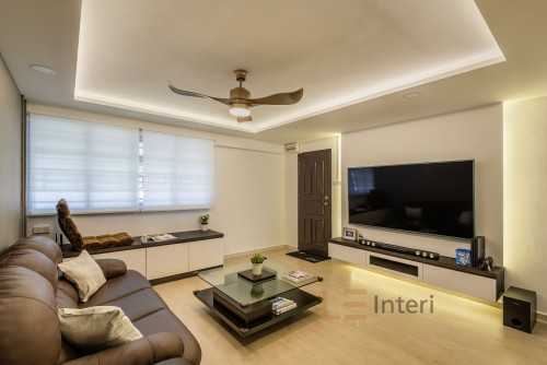 Contemporary Living Room at Chai Chee
