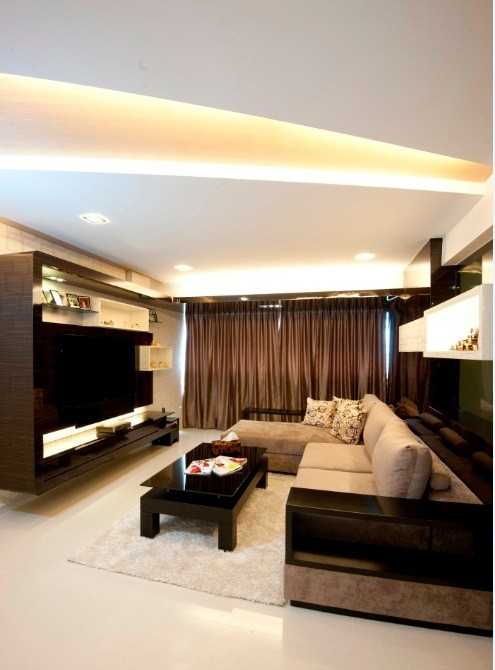 Scandinavian at 27. HDB 5-Room Point Block at Kent Road