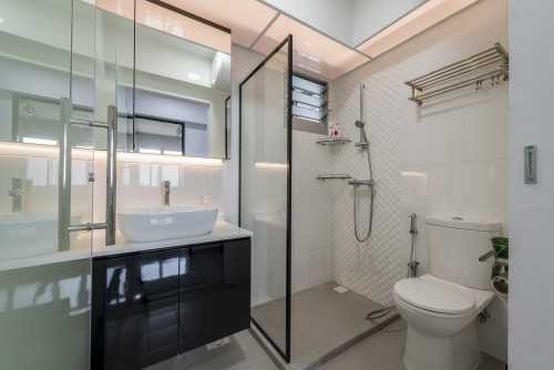 Modern Bathroom at skyline