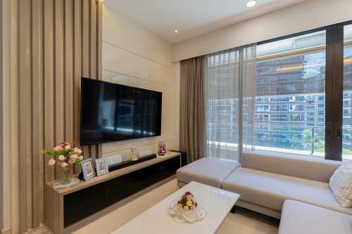 Contemporary Living Room at 139 Pasir Ris Grove