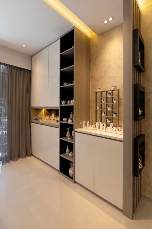 Contemporary Living Room at 139 Pasir Ris Grove