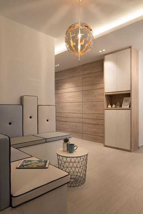 Scandinavian Living Room at 187A Bedok North St 4