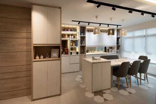 Scandinavian Dining Room at 187A Bedok North St 4