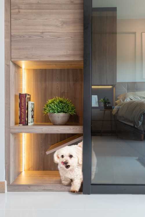 Modern Living Room at Bukit Batok West Avenue 6