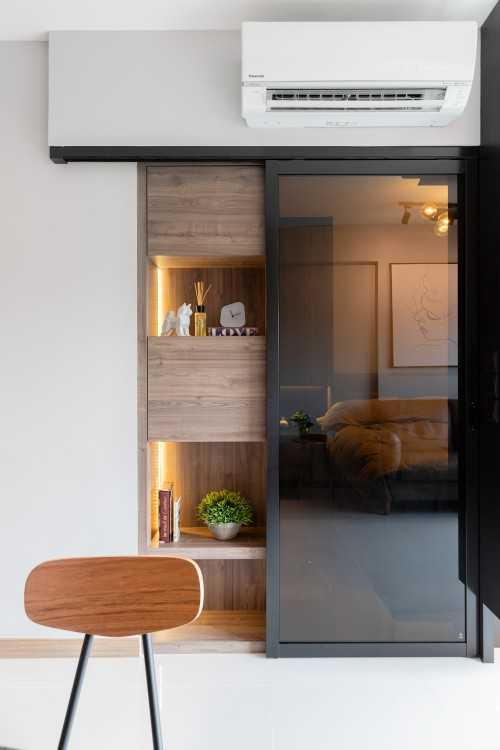 Modern Living Room at Bukit Batok West Avenue 6