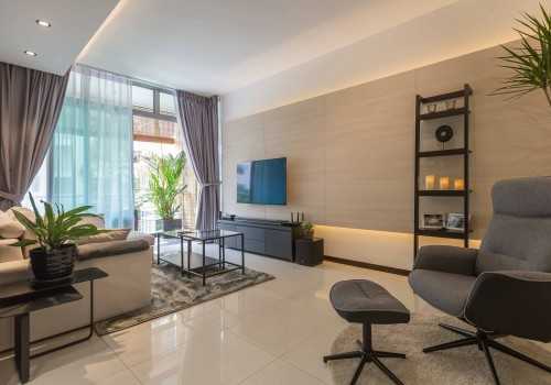Minimalist Living Room at the alcove