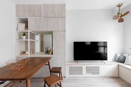 Scandinavian Living Room at Bukit Batok West Avenue 6