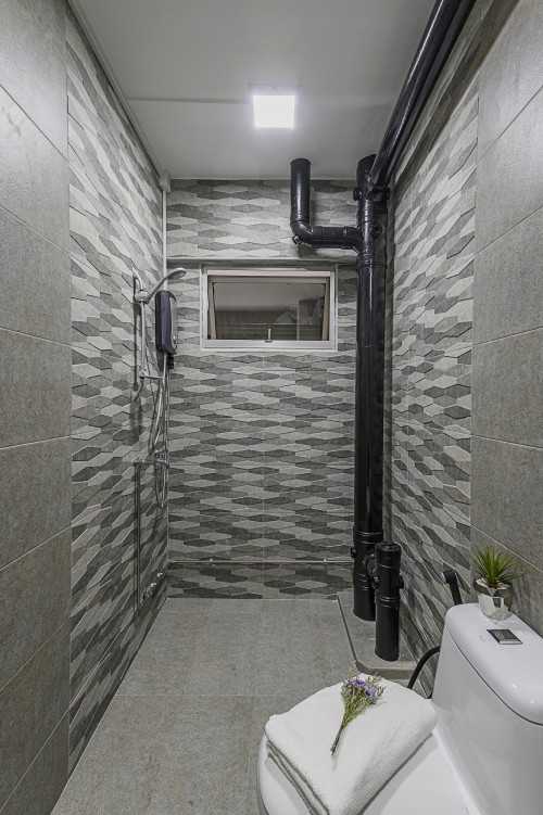 Contemporary Bathroom at Serangoon