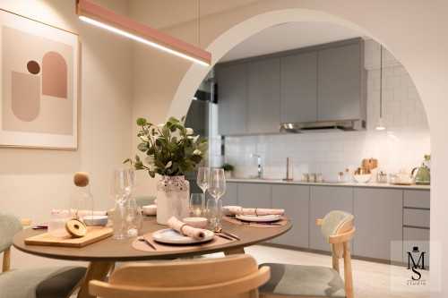 Scandinavian Dining Room at Toa Payoh Apex