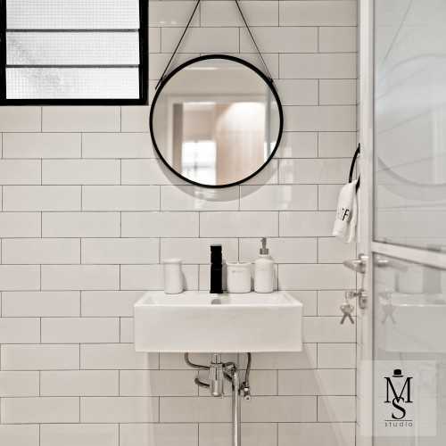 Scandinavian Bathroom at Toa Payoh Apex