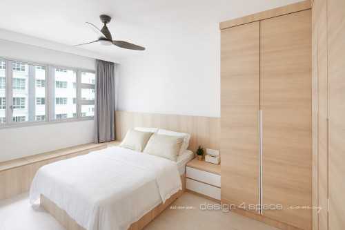 Scandinavian Bedroom at Punggol | 233B Sumang Lane