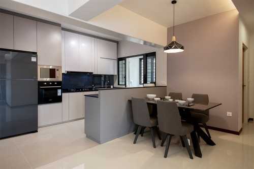 Contemporary at A Minimalist Concept Home at Buangkok Crescent