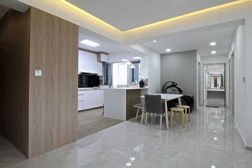 Scandinavian Dining Room at Woodlands Drive 73
