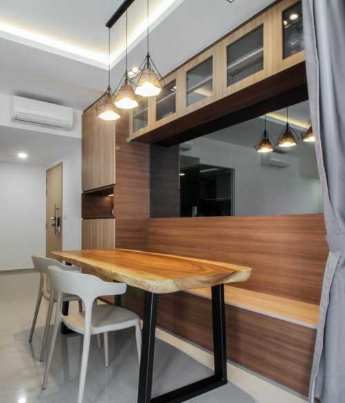 Contemporary Dining Room at Parc Life