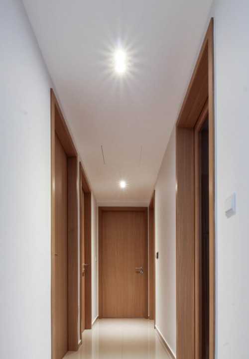 Contemporary Hallway at Parc Life