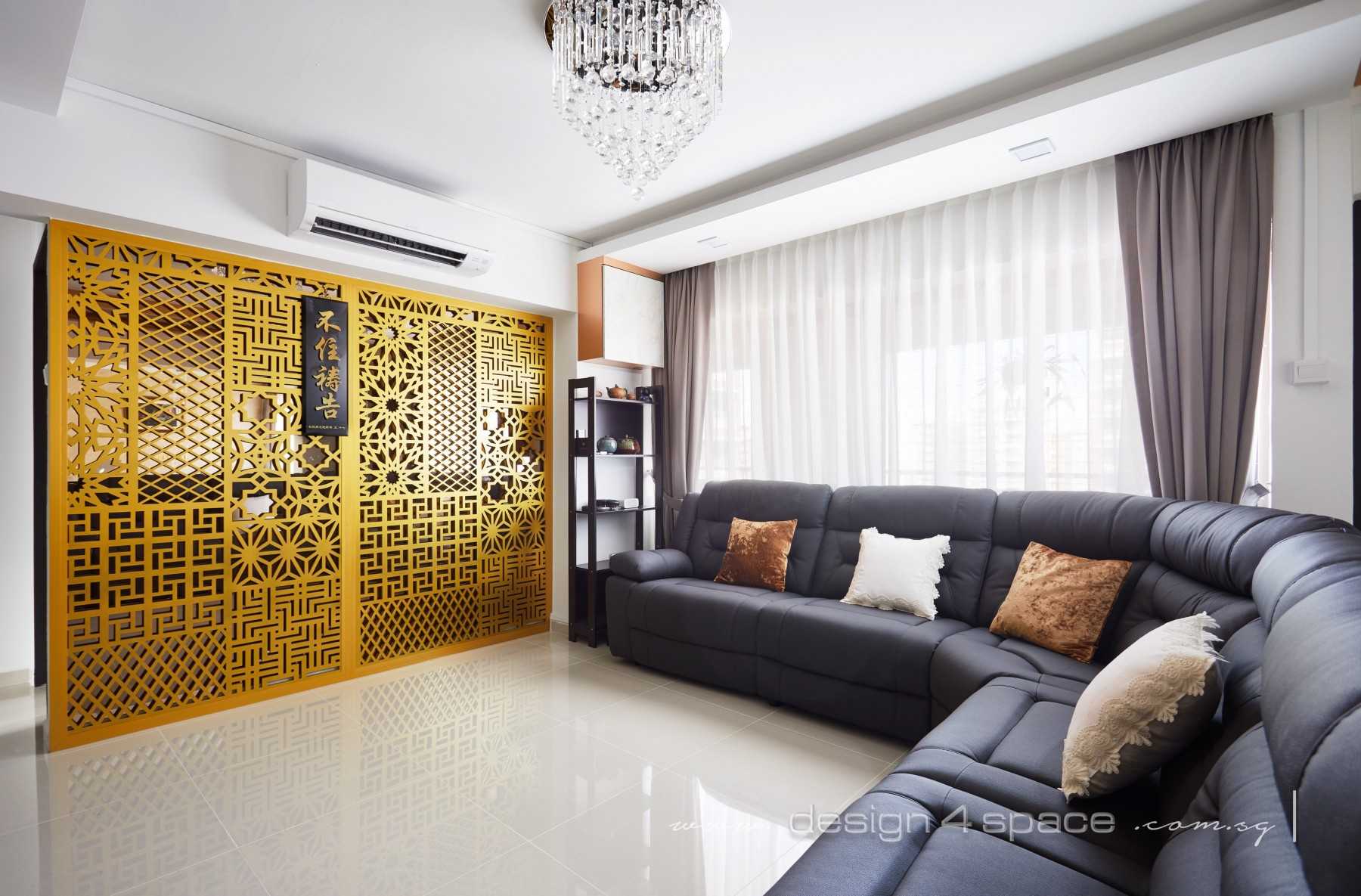 Modern Living Room with TV Console and Drop Ceiling