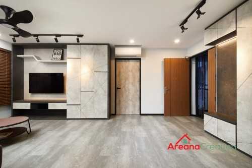 Modern Living Room at Greenridge