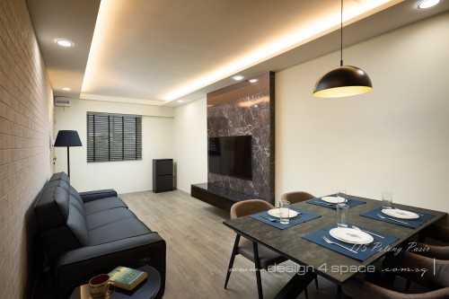 Contemporary Living Room at Toa Payoh | 115 Potong Pasir