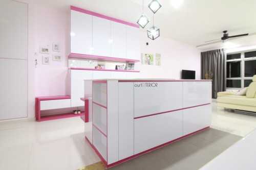 Minimalist Kitchen at Fernvale Lea