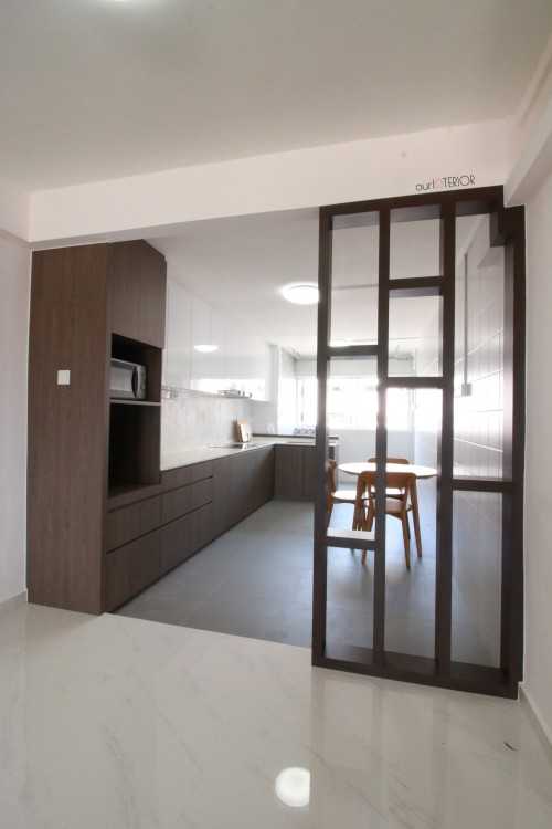 Contemporary Living Room at Ang Mo Kio Ave 4