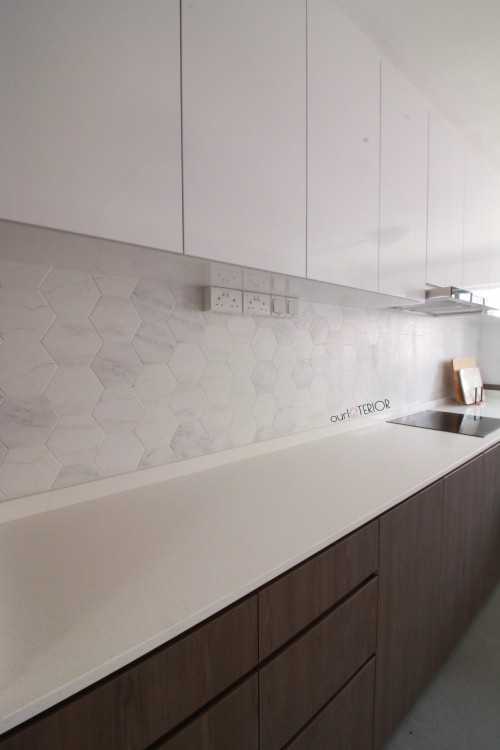 Contemporary Kitchen at Ang Mo Kio Ave 4