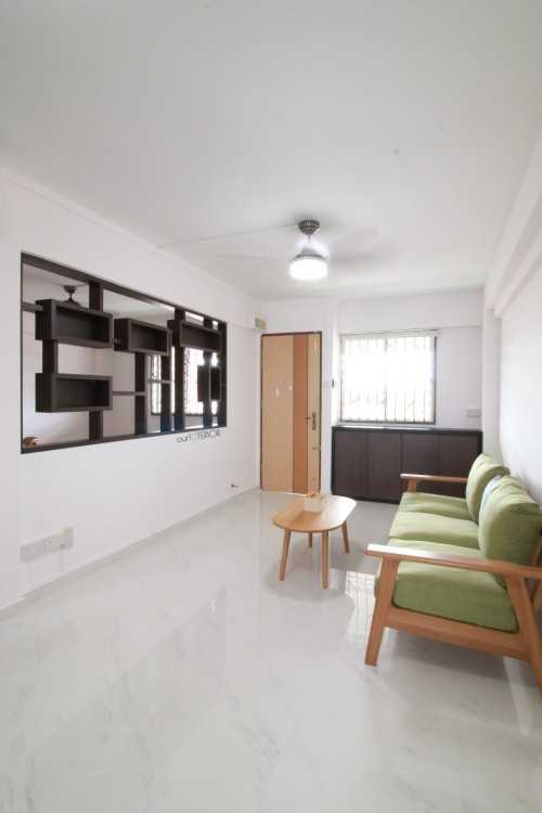 Contemporary Living Room at Ang Mo Kio Ave 4