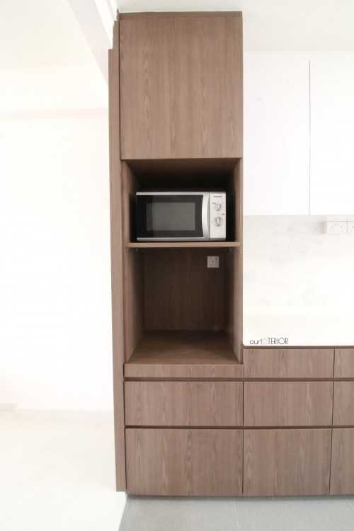 Contemporary Kitchen at Ang Mo Kio Ave 4