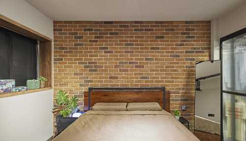 Industrial Bedroom at 2 Holland Ave