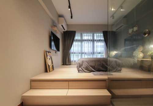 Contemporary Bedroom at Tampines Street 61