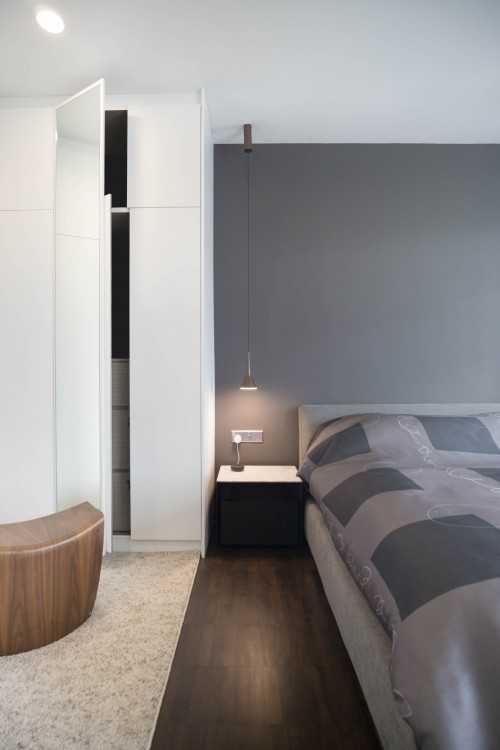 Modern Bedroom at Landed House at Countryside Place (Modern Minimalist)