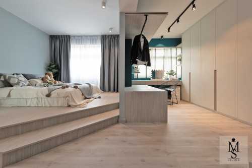 Scandinavian Bedroom at West Edge