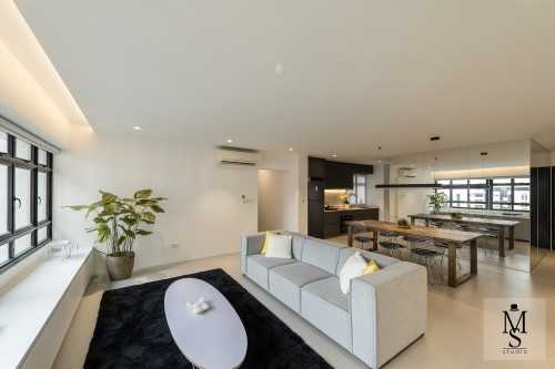 Minimalist Living Room at Dover Minimalist