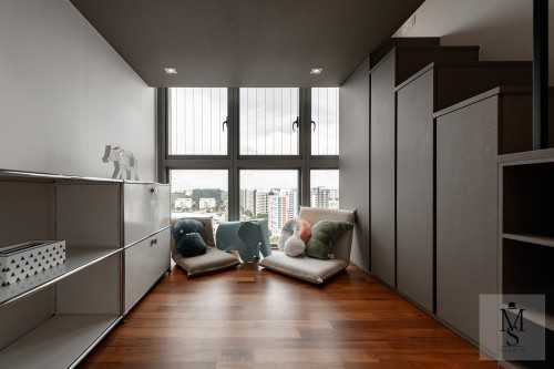 Contemporary Kids Room at Tre Residence