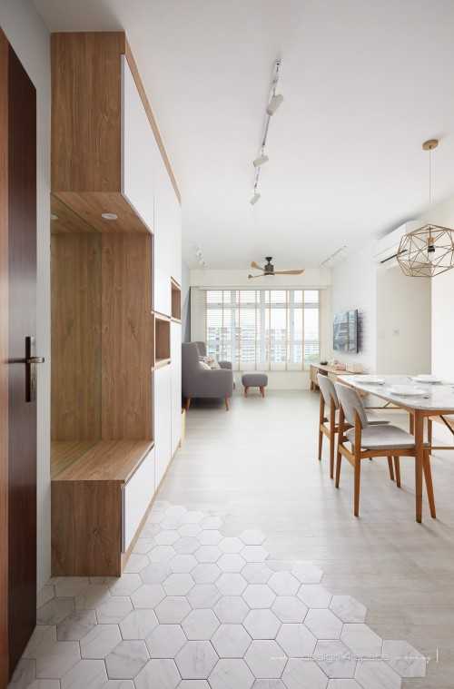 Scandinavian Living Room at Bukit Batok | West Terra