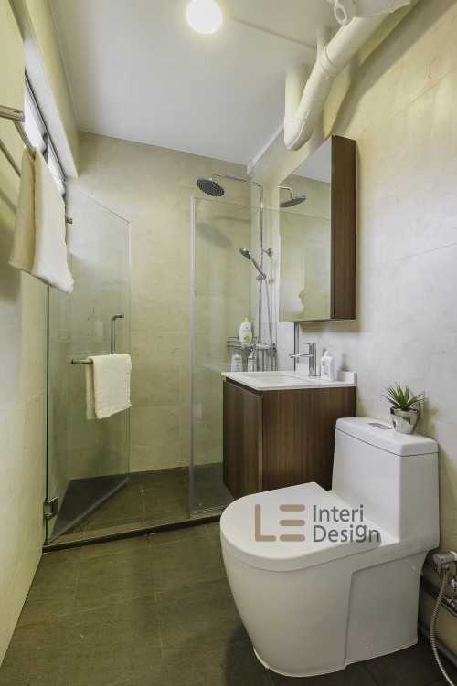 Scandinavian Bathroom at Bukit Batok