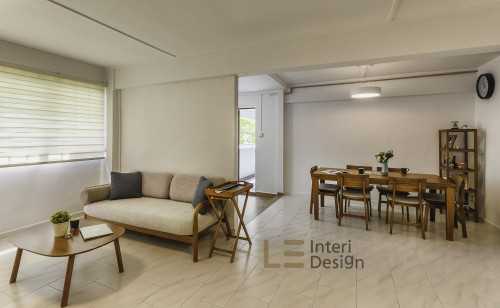 Scandinavian Living Room at Bukit Batok