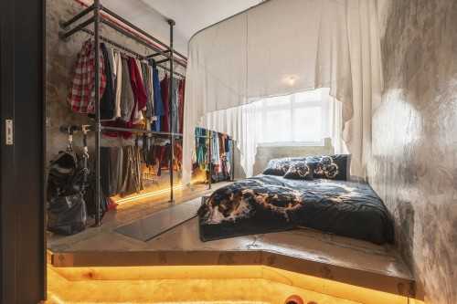 Eclectic Bedroom at BTO Apartment at Canberra Street (Unusual Theme - Resident Evil)