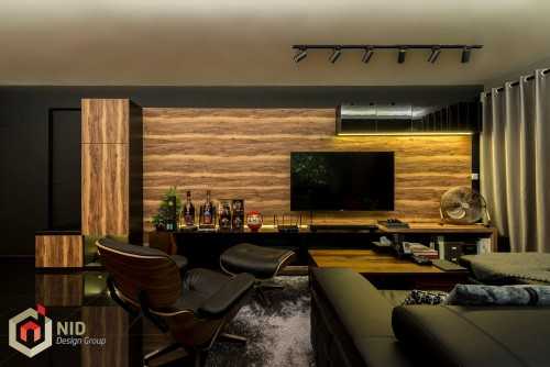 Contemporary Living Room at Yishun Ave 1