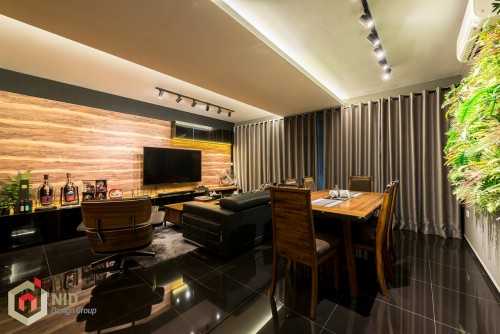 Contemporary Dining Room at Yishun Ave 1