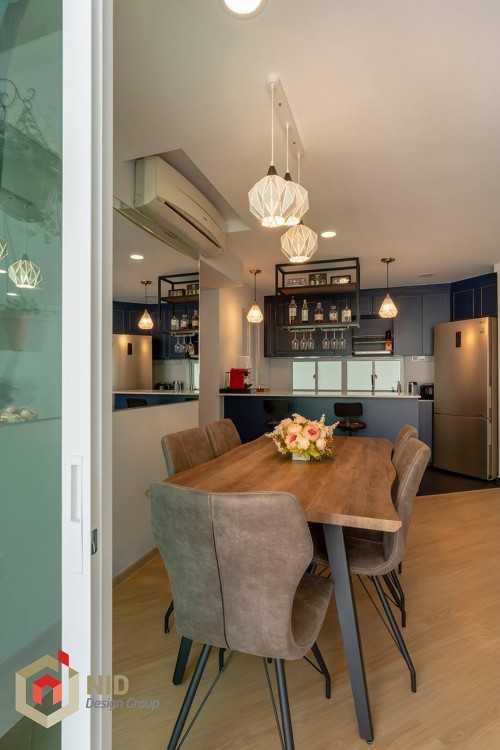 Minimalist Dining Room at 588D ang mo kio st 52