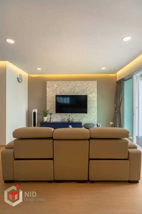 Minimalist Living Room at 588D ang mo kio st 52